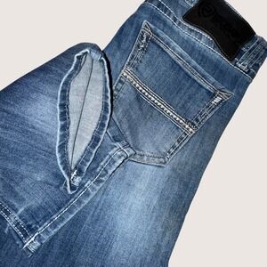 Rock & Roll Denim Revolver Straight Jeans Men 29x32 Slim Straight Low Rise